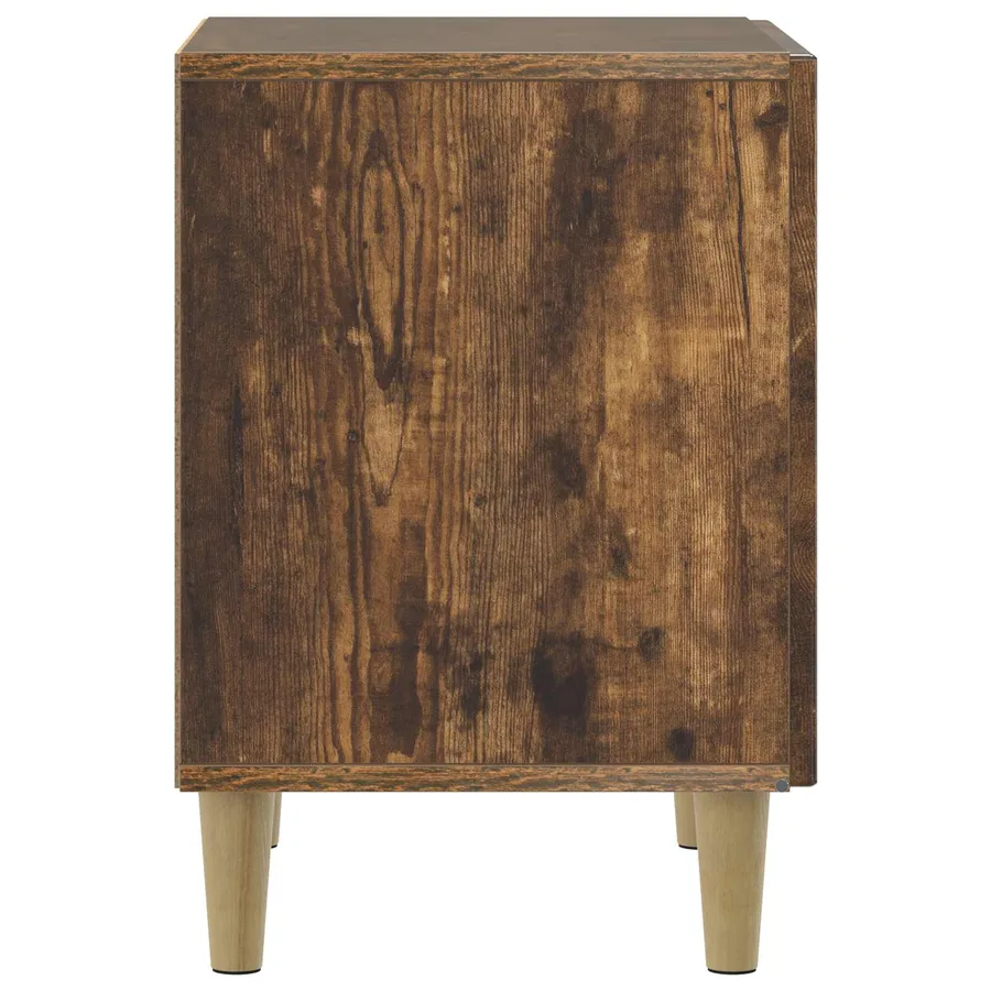 Cabinet de chevet Chêne fumé 43 x 34,5 x 50 cm - 6