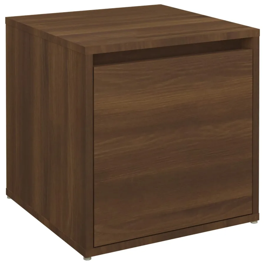 Tiroir boîte Chêne marron 40,5x40x40 cm Bois d'ingénierie - 2