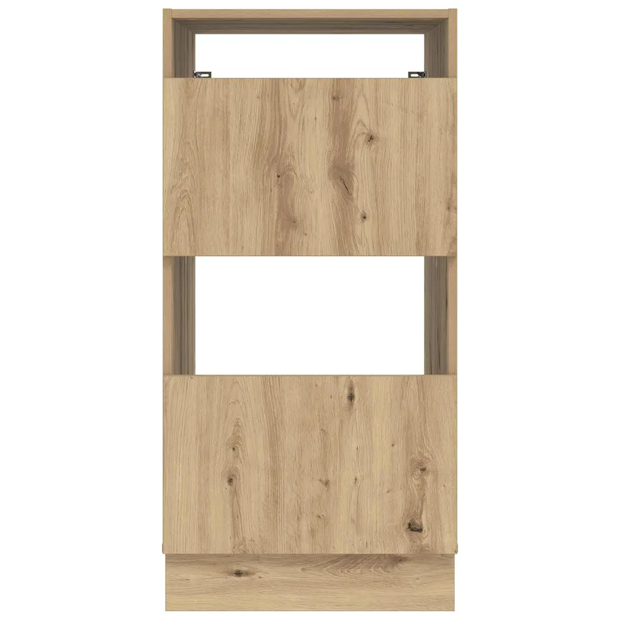 Armoire à Laver avec stockage Chêne artisanal 50 x 68 x 102 cm - 6