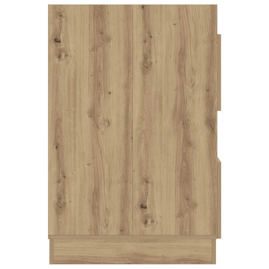 Armoire à Laver avec stockage Chêne artisanal 50 x 68 x 102 cm - 7