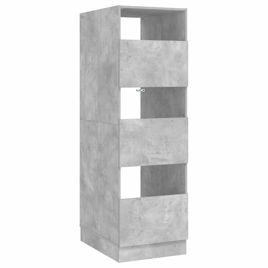 Armoire à Laver Béton 50 x 68 x 162 cm Bois d'ingénierie - 2