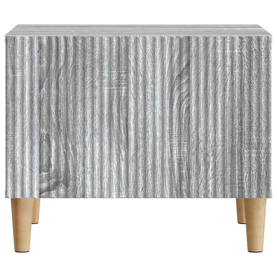 Table basse Sonoma gris 49 x 50 x 40 cm Bois d'ingénierie - 5