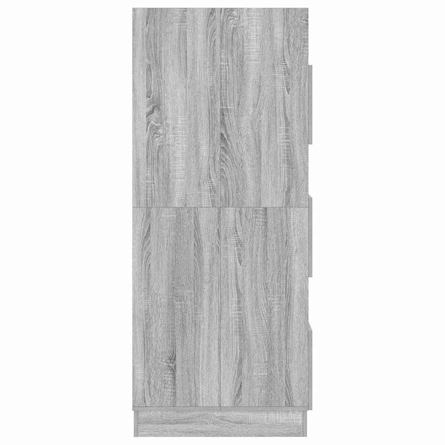 Armoire à Laver Gris Sonoma 50 x 68 x 162 cm Bois d'ingénierie - 7