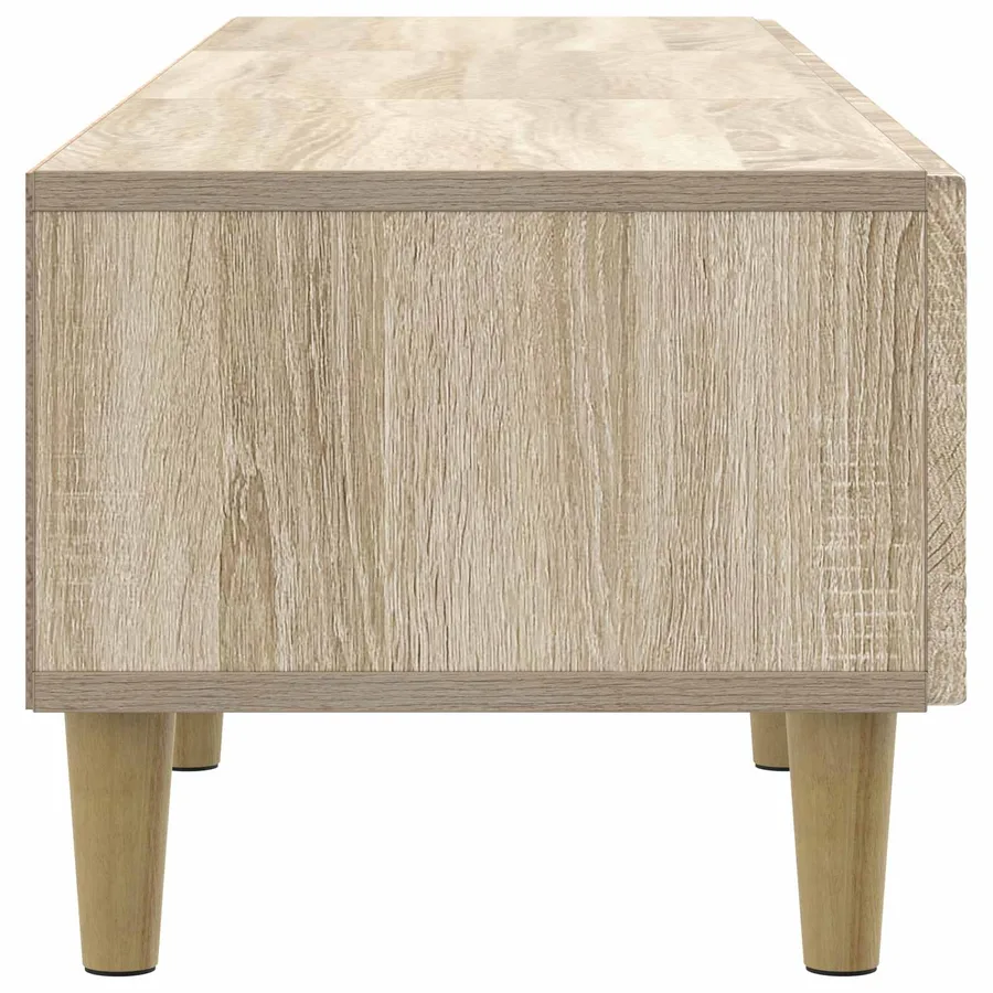 Meuble TV 147 x 34,5 x 30 cm Chêne Sonoma Bois d'ingénierie - 6