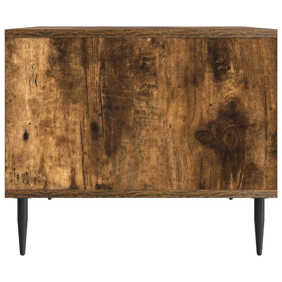 Table basse Chêne fumé 90 x 50 x 40 cm Bois d'ingénierie - 6