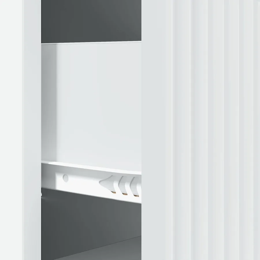 Armoire à tiroirs Blanc 33 x 34,5 x 89,5 cm Bois d'ingénierie - 10