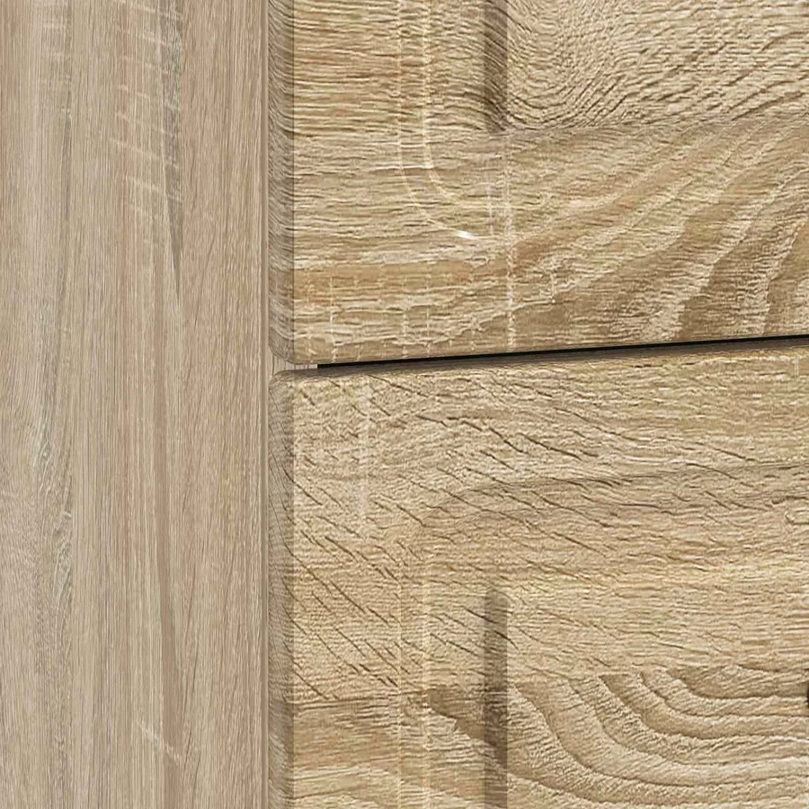 Cabinet de chevet 2 pcs Chêne Sonoma 43 x 34,5 x 44,5 cm - 10