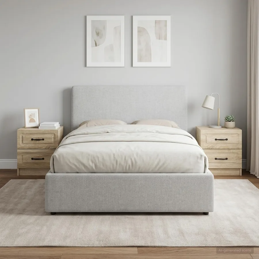 Cabinet de chevet 2 pcs Chêne Sonoma 43 x 34,5 x 44,5 cm - 4