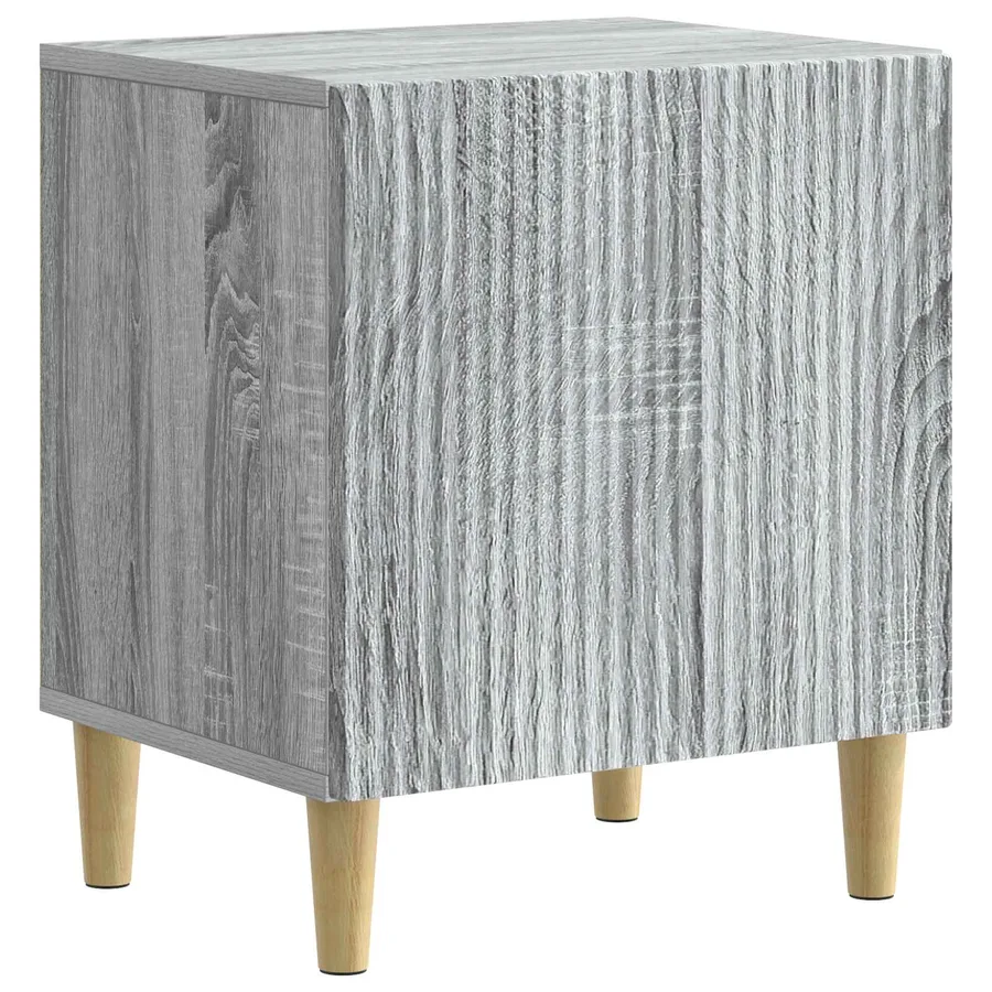 Cabinet de chevet Sonoma gris 43 x 34,5 x 50 cm - 2