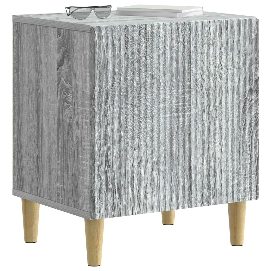 Cabinet de chevet Sonoma gris 43 x 34,5 x 50 cm - 3