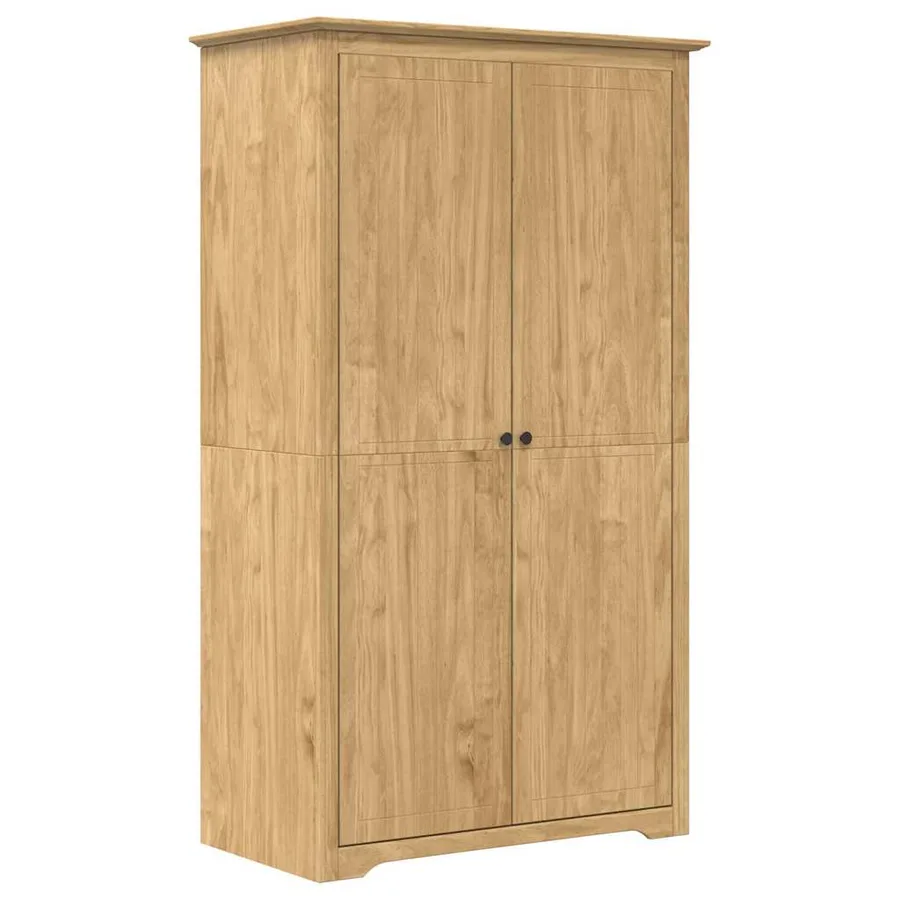 Armoire BODO Marron miel 53,5 x 99 x 173 cm Bois d'ingénierie - 2