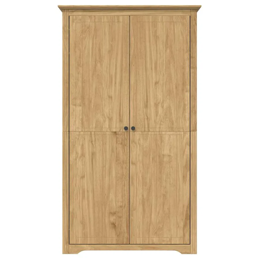Armoire BODO Marron miel 53,5 x 99 x 173 cm Bois d'ingénierie - 4