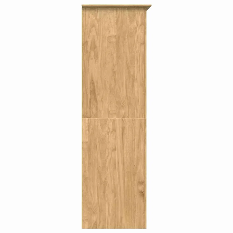 Armoire BODO Marron miel 53,5 x 99 x 173 cm Bois d'ingénierie - 5