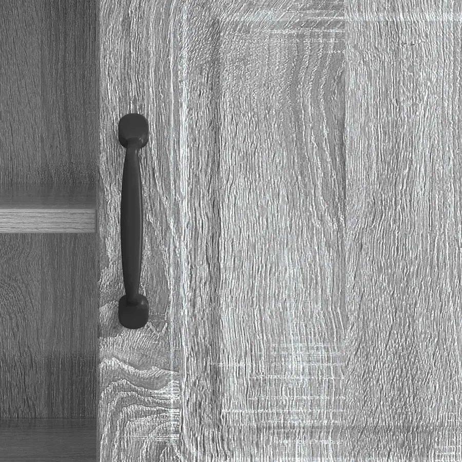 Meuble TV Sonoma gris 150 x 31 x 47 cm Bois d'ingénierie - 8