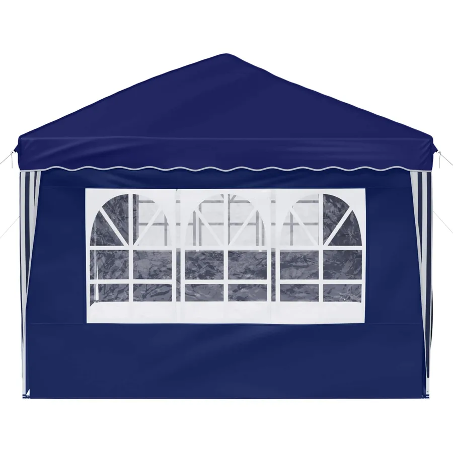 Tente de fête pop-up 575 x 288 x 245 cm Bleu - 7
