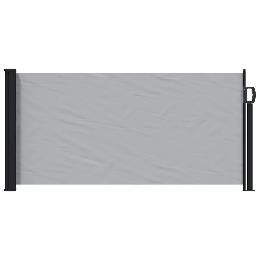Store latéral rétractable Gris 500 x 100 cm Polyester - 2