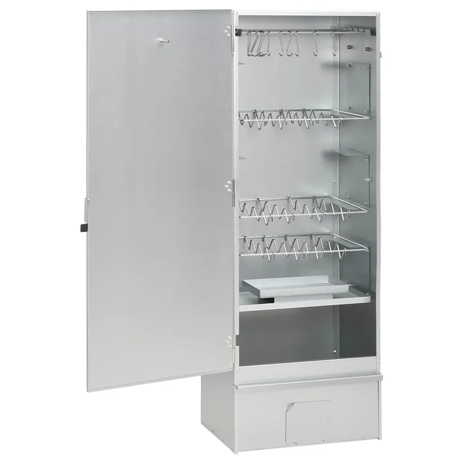 Fumoir pour four à barbecue avec copeaux de bois 44,5x29x110 cm - 6