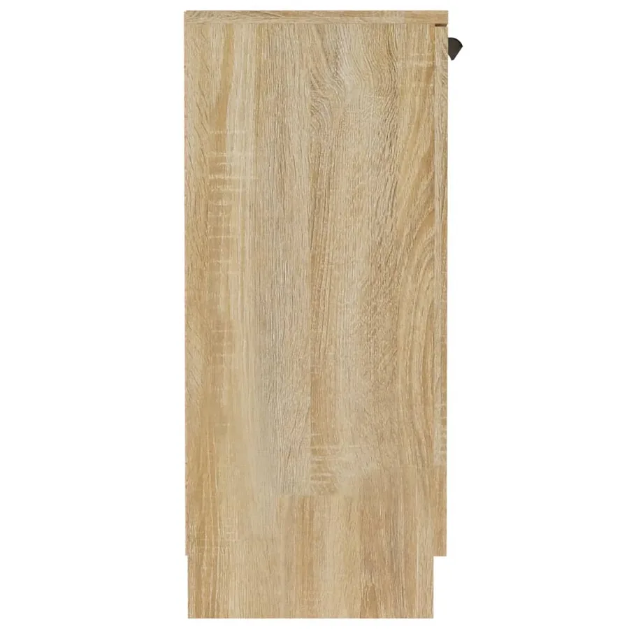 Buffet Chêne sonoma 60x30x70 cm Bois d'ingénierie - 4