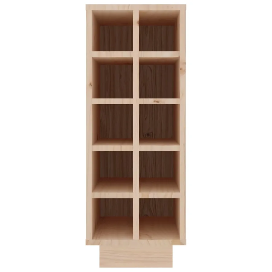 Armoire à vin 23x34x61 cm Bois de pin massif - 5