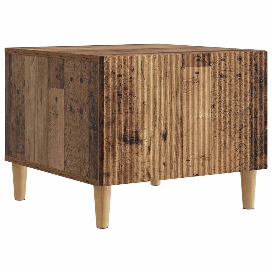 Table basse Bois ancien 49 x 50 x 40 cm Bois d'ingénierie - 2