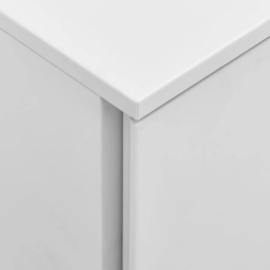 Classeur mobile Gris clair 39x45x67 cm Acier - 6