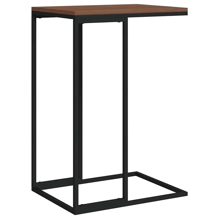Table d'appoint Noir 40x30x59 cm Bois d'ingénierie - 2