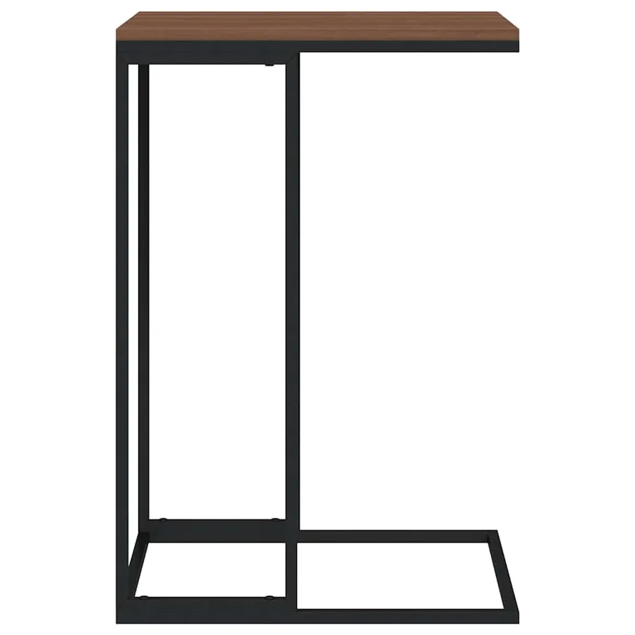 Table d'appoint Noir 40x30x59 cm Bois d'ingénierie - 4