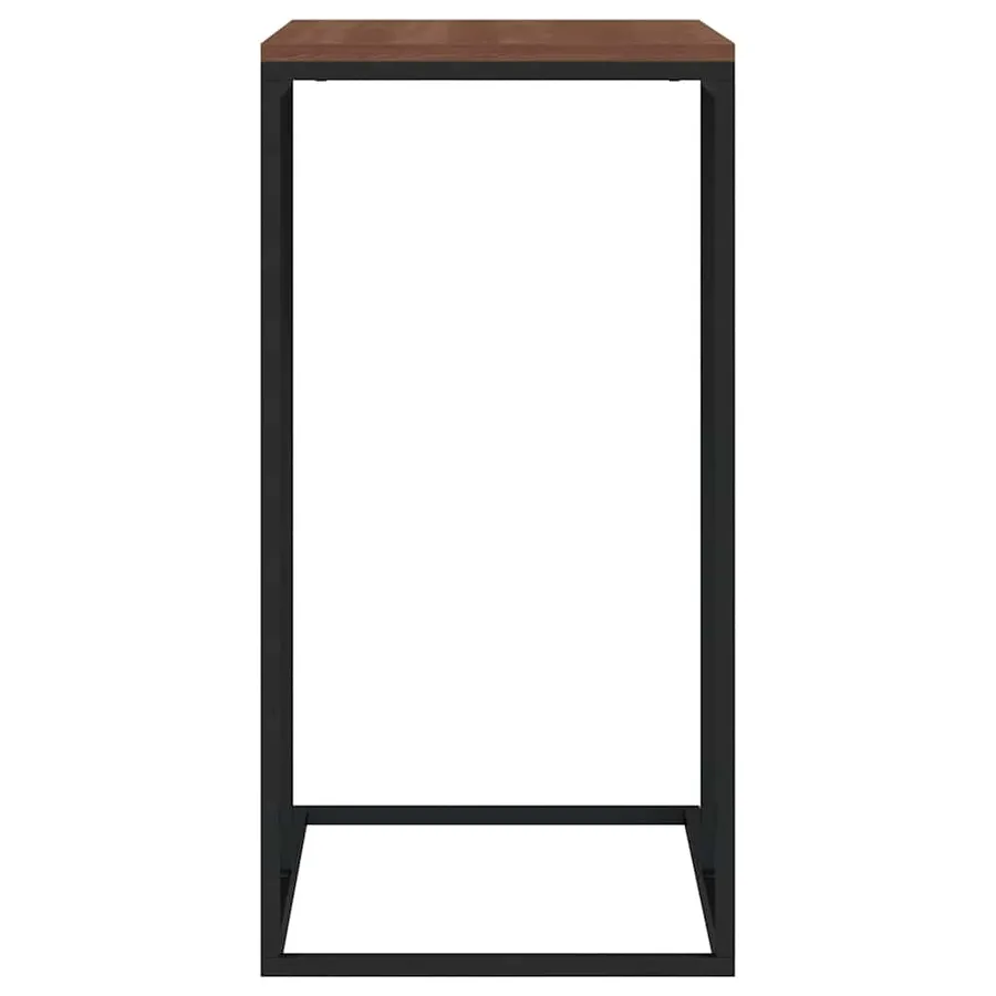 Table d'appoint Noir 40x30x59 cm Bois d'ingénierie - 5