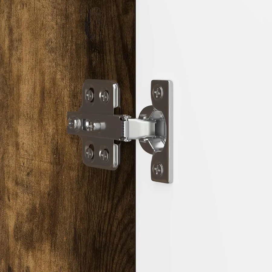 Meuble TV Chêne fumé 99 x 34,5 x 50 cm Bois d'ingénierie - 9