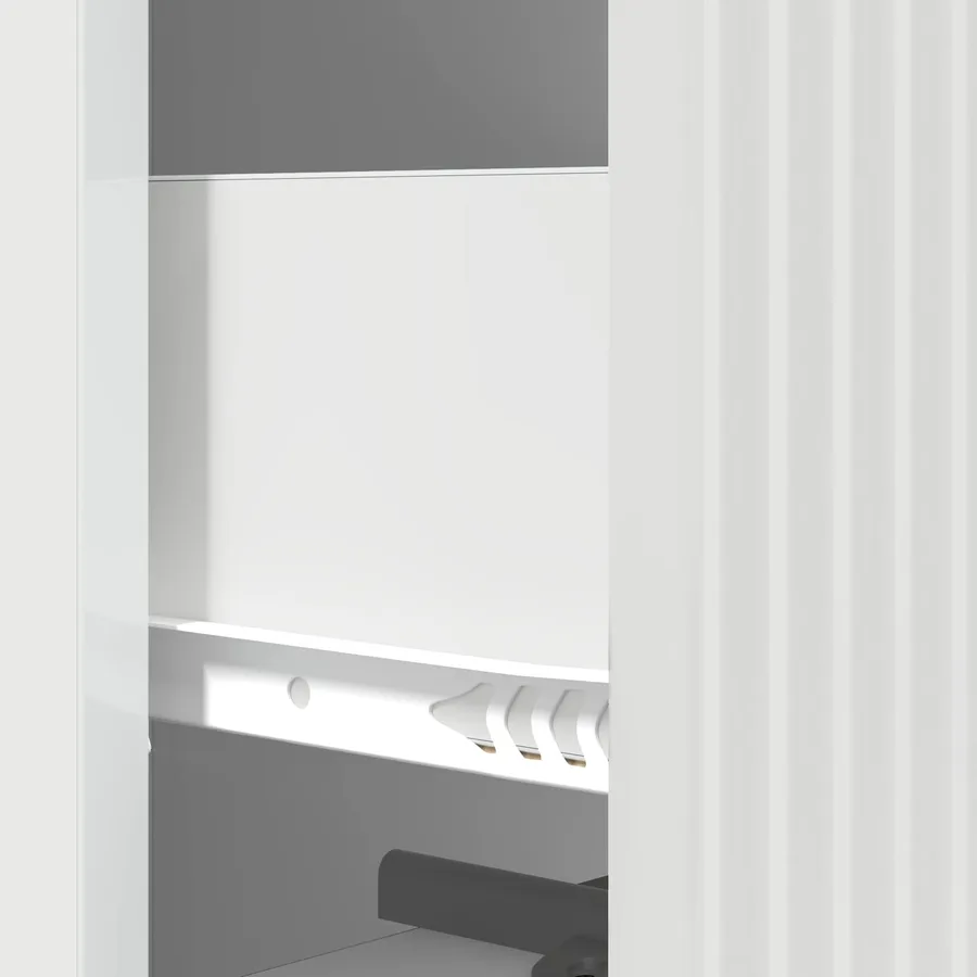 Armoire à tiroirs Blanc brillant 33 x 34,5 x 90 cm - 10