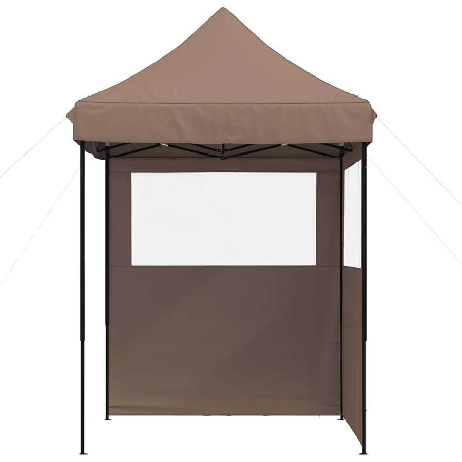 Tente de fête Marron 200 x 200 x 306 cm Tissu Oxford - 3