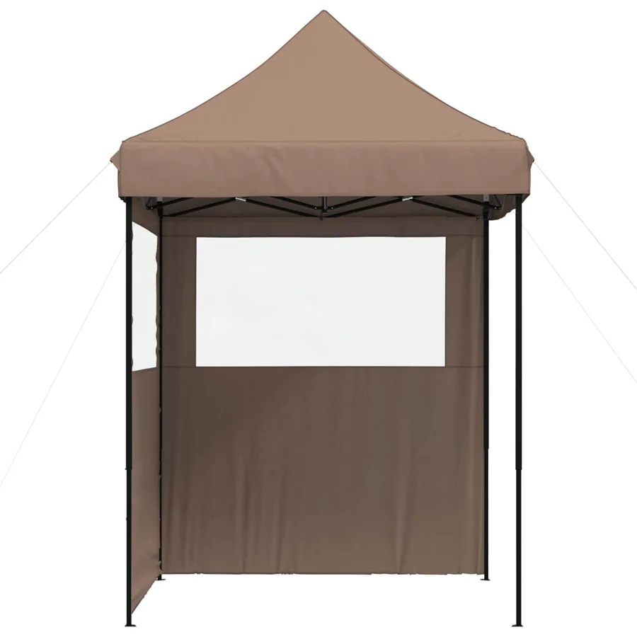 Tente de fête Marron 200 x 200 x 306 cm Tissu Oxford - 5