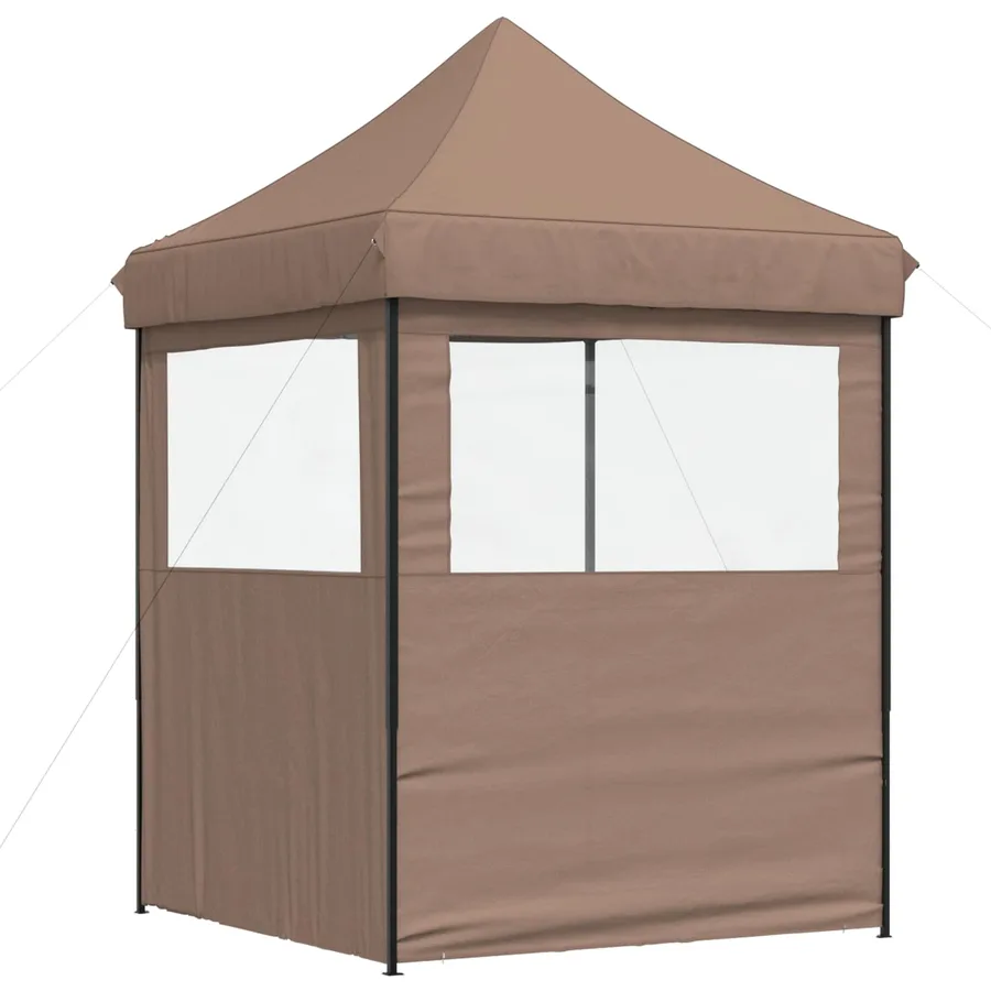 Tente de fête Marron 200 x 200 x 306 cm Tissu Oxford - 6