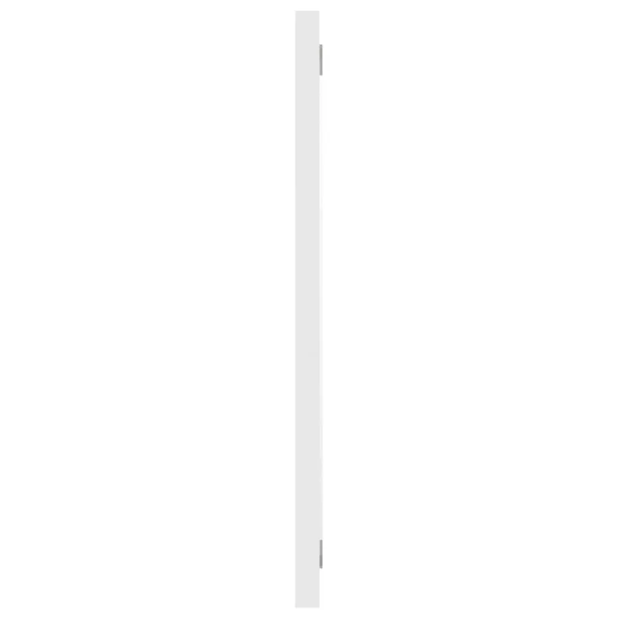 Ensemble de meubles de salle de bain blanc bois d'ingénierie - 9