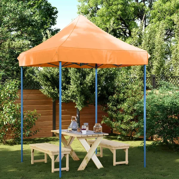 Tente de fête Orange 200 x 200 x 306 cm Tissu Oxford