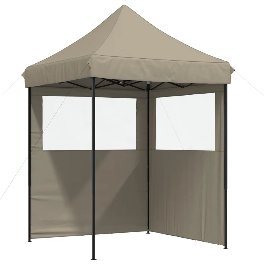 Tente de fête Taupe 200 x 200 x 306 cm Tissu Oxford - 2