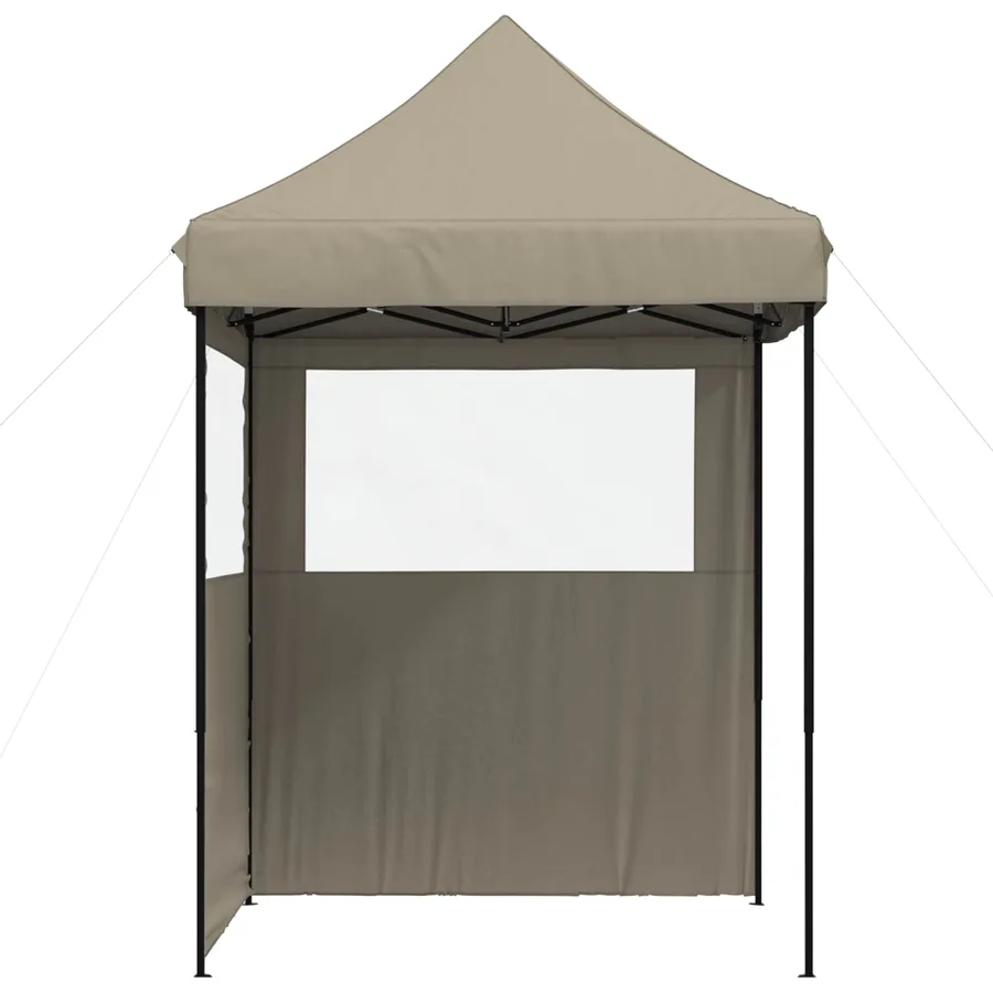 Tente de fête Taupe 200 x 200 x 306 cm Tissu Oxford - 5