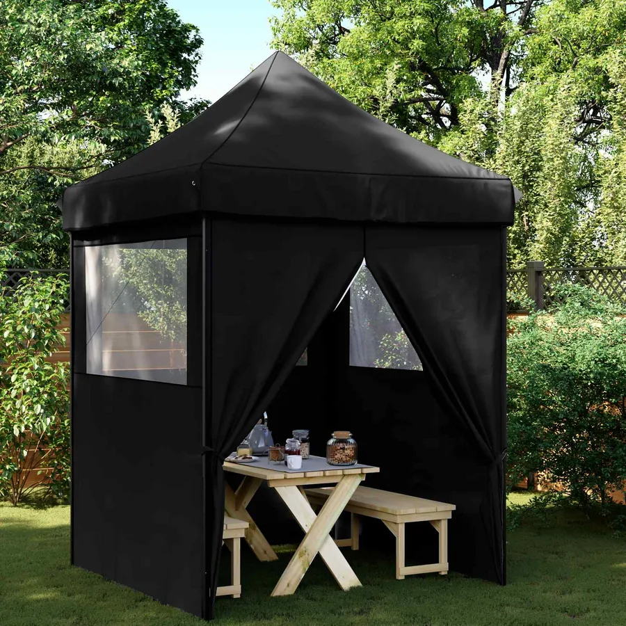 Tente de fête Noir 200 x 200 x 306 cm Tissu Oxford