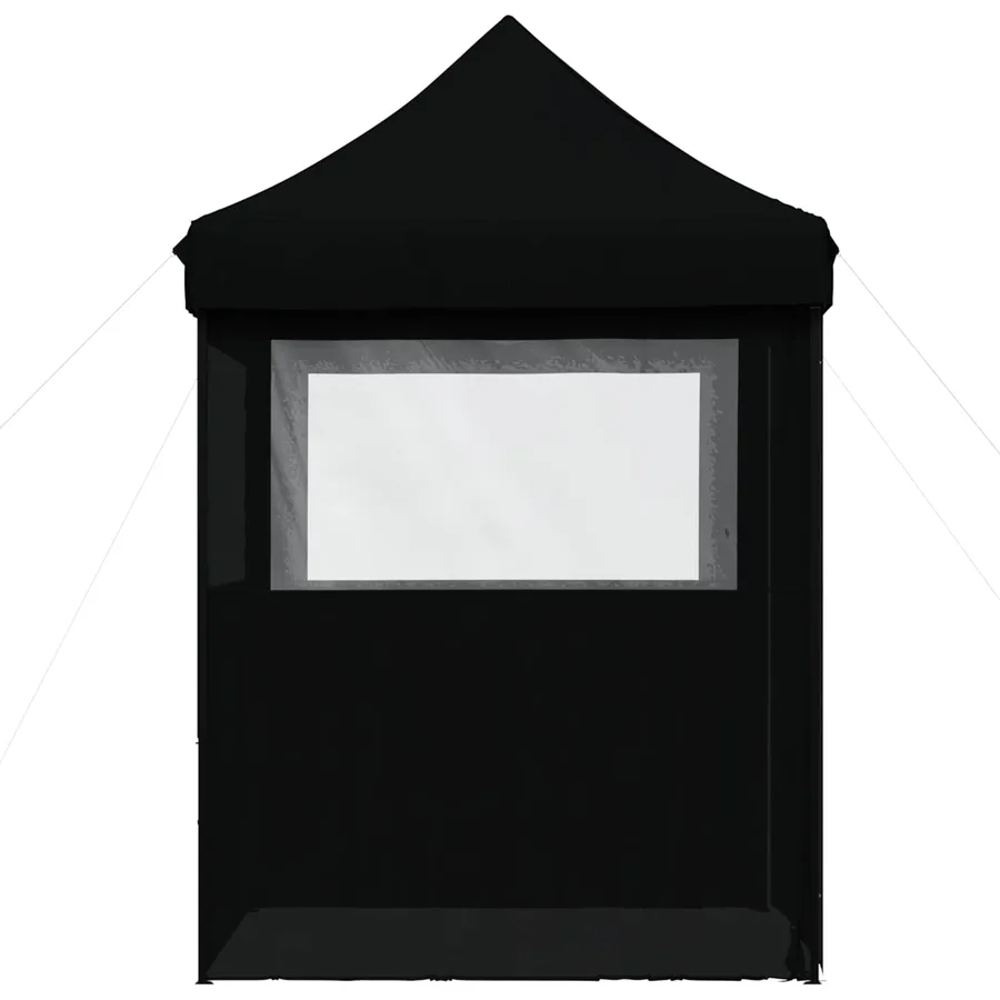 Tente de fête Noir 200 x 200 x 306 cm Tissu Oxford - 6