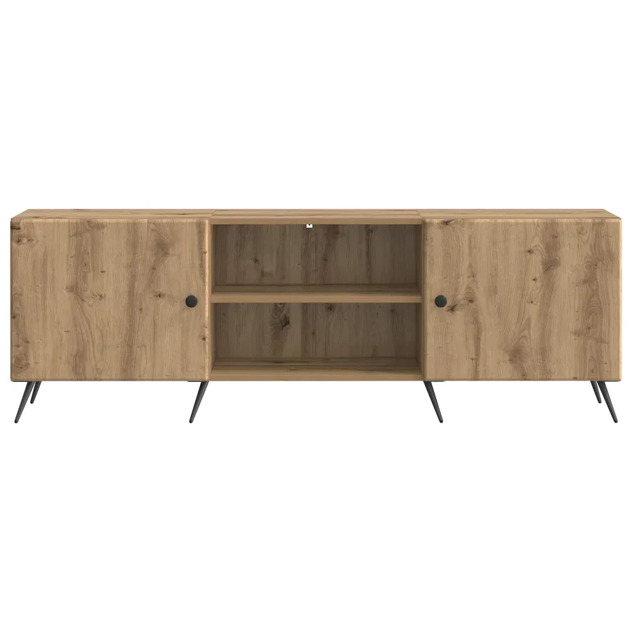 Meuble TV 150 x 31 x 50 cm Chêne artisanal Bois d'ingénierie - 6