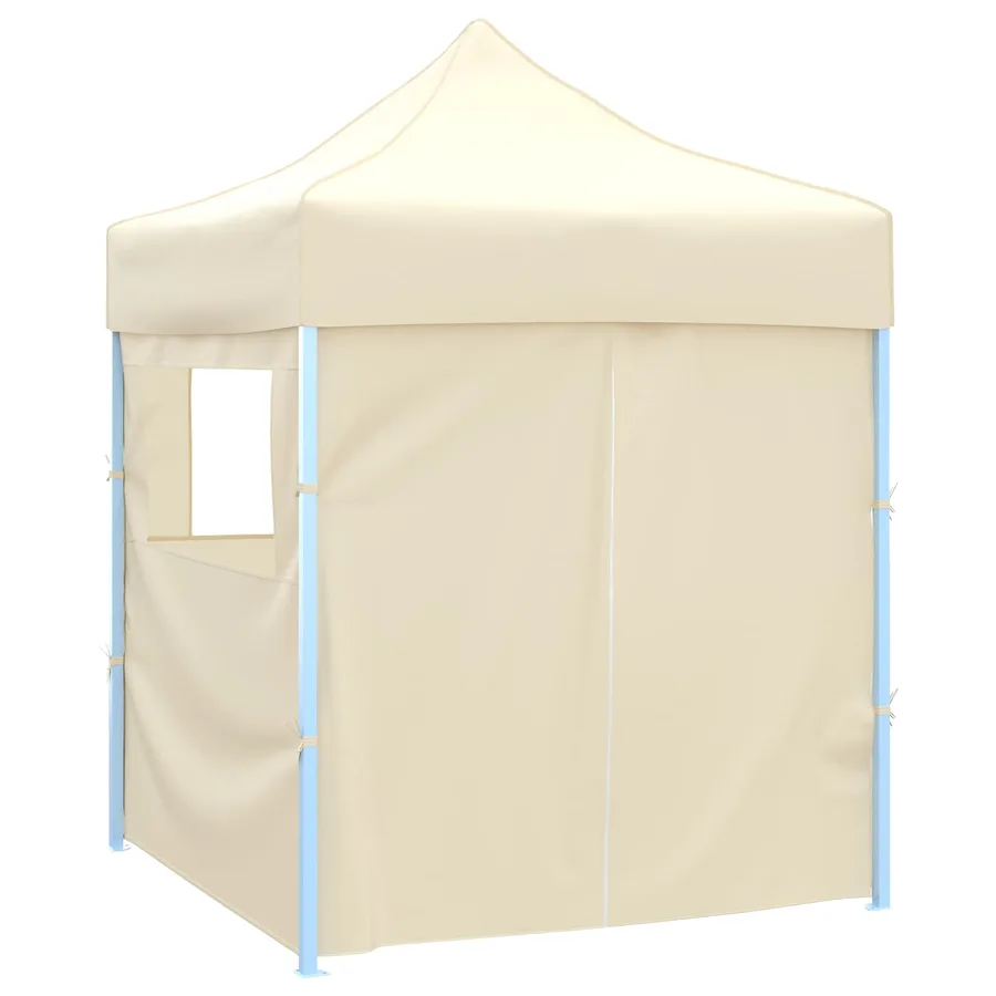 Tente de fête Crème 200 x 200 x 315 cm Tissu Oxford - 2