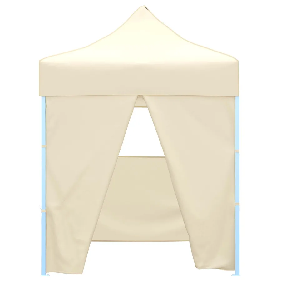 Tente de fête Crème 200 x 200 x 315 cm Tissu Oxford - 3