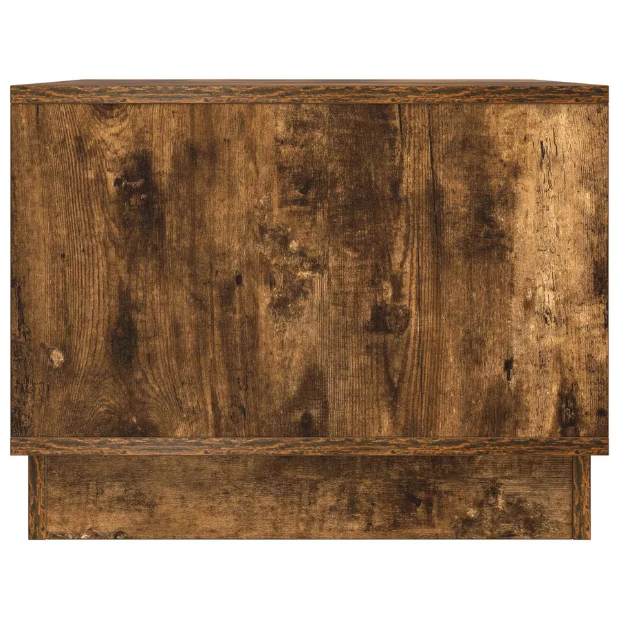 Table basse Chêne fumé 90 x 50 x 37 cm Bois d'ingénierie - 6