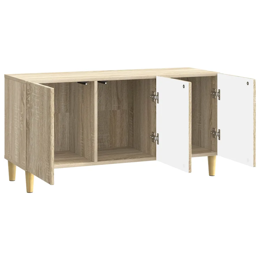 Meuble TV Chêne Sonoma 99 x 34,5 x 50 cm Bois d'ingénierie - 5
