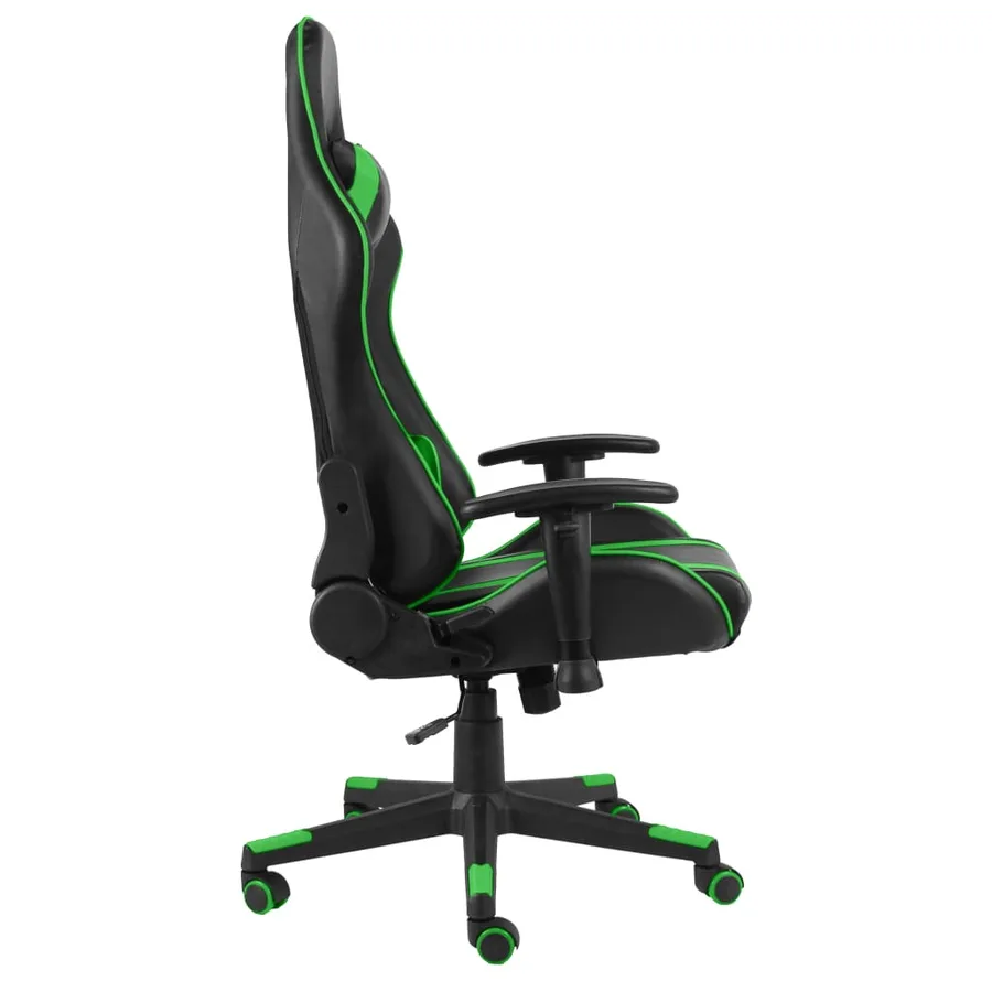Chaise de jeu pivotante Vert PVC - 3
