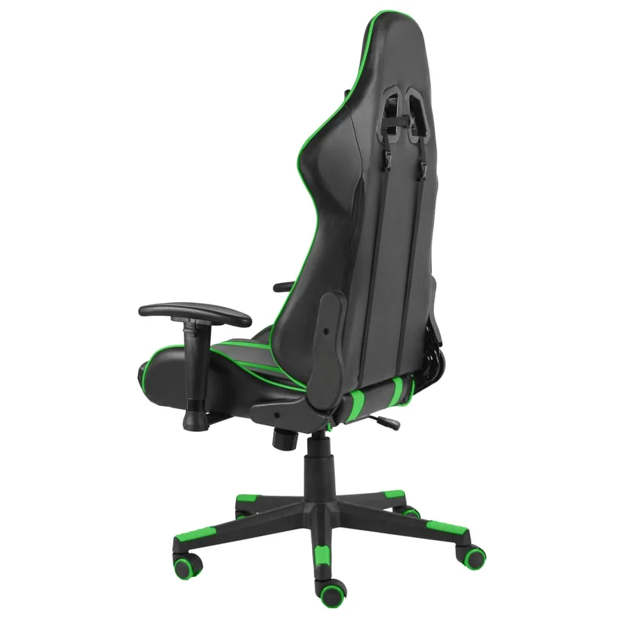 Chaise de jeu pivotante Vert PVC - 4