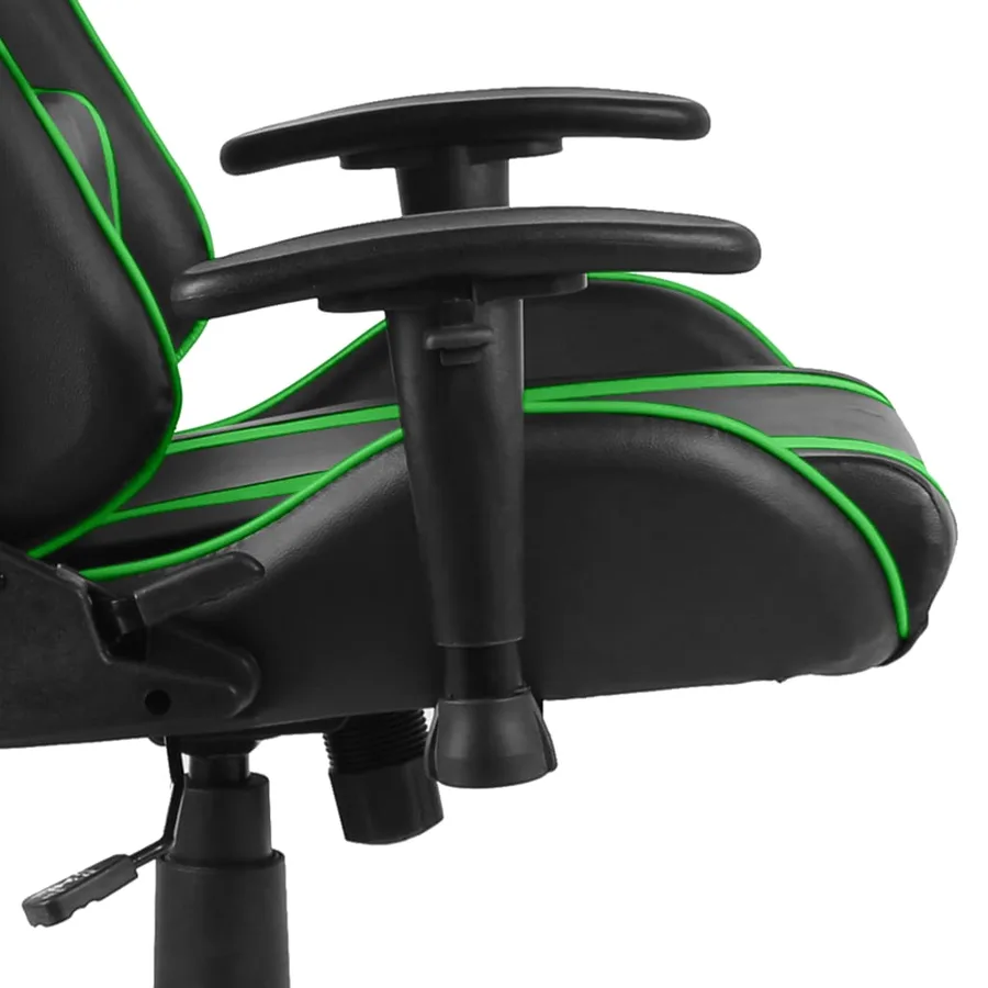 Chaise de jeu pivotante Vert PVC - 6