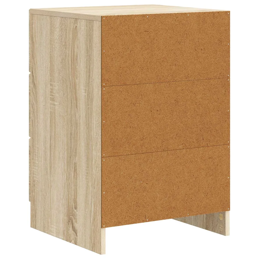 Cabinet de chevet avec tiroir Chêne Sonoma 43 x 41 x 63,5 cm - 7