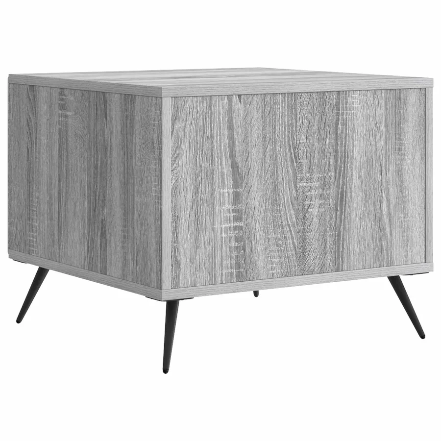 Table basse Sonoma gris 49 x 50 x 40 cm Bois d'ingénierie - 7