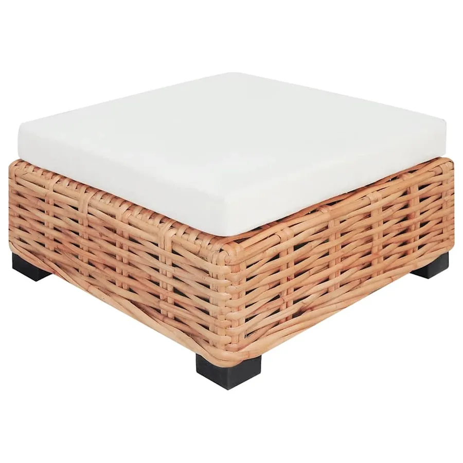 Ensemble de canapés 16 pcs Rotin naturel - 5